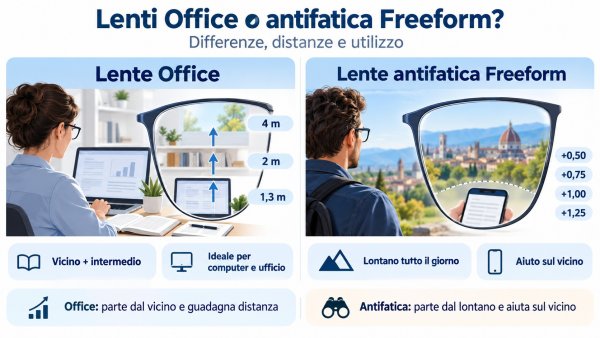 Lenti Office o antifatica Freeform? Differenze e scelta