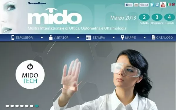 Mido si aggiudica l\'Exhibitionist Award come miglior allestimento fieristico italiano