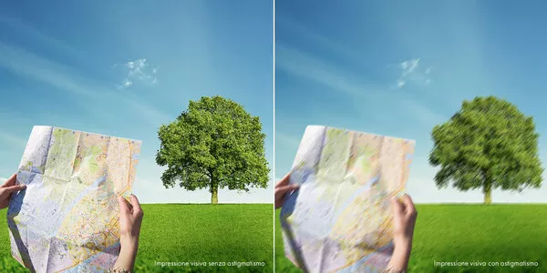 Occhiali per astigmatismo