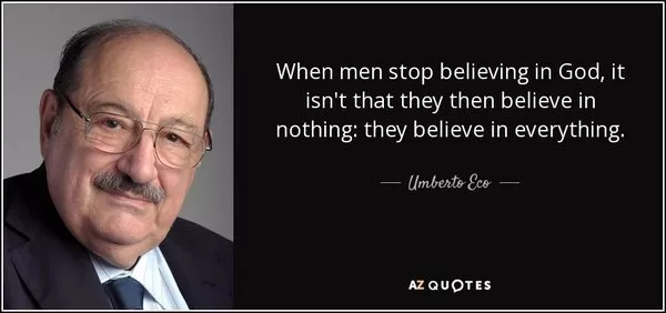 OMAGGIO AL PROF. UMBERTO ECO        1932 - 2016